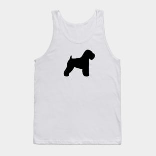 Soft Coated Wheaten Terrier Silhouette Tank Top